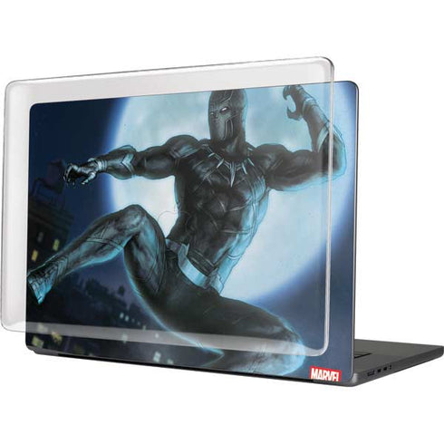 Marvel Black Panther Jumping Through Air MacBook Cases